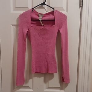 NWT H&M Pink Sweater